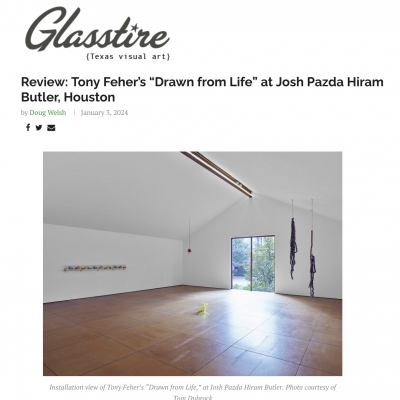 Tony Feher Drawn From Life reviewed on Glasstire