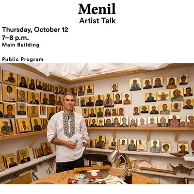 Nestor Topchy in conversation with Timothy Morton at Menil