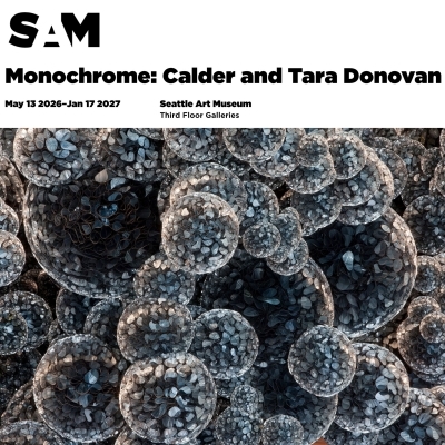 “Monochrome: Calder and Tara Donovan” now on view at Seattle Art Museum
