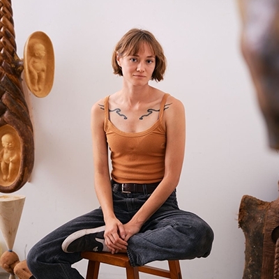 Shana Hoehn on her approach to woodworking, featured in Artsy